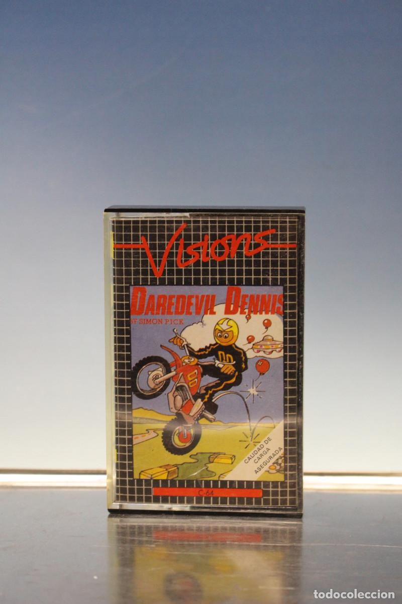 Videojuegos y consolas: Commodore. Daredevil Dennis. Cinta, cassette. - Foto 1