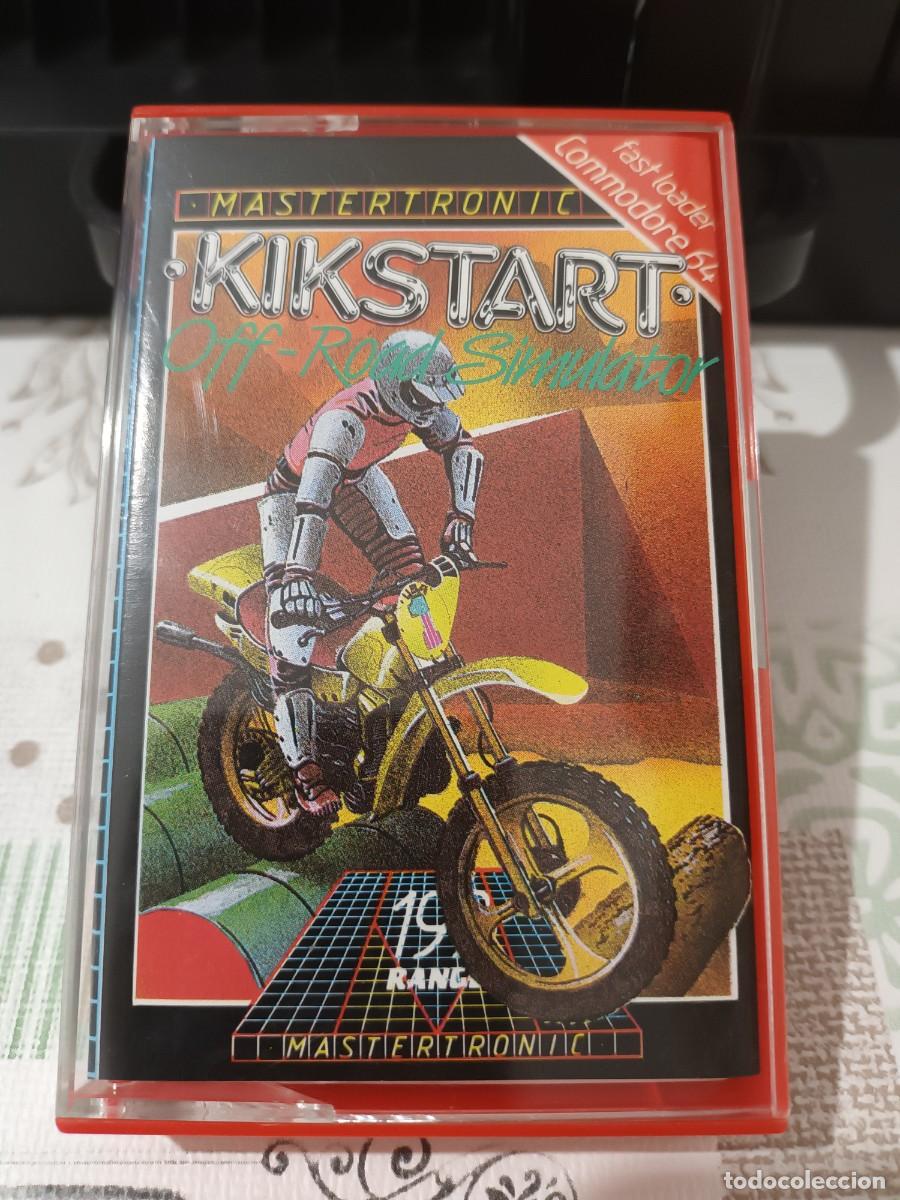Videojuegos y consolas: Juego kikstart of road simulator commodore 64 - Foto 1