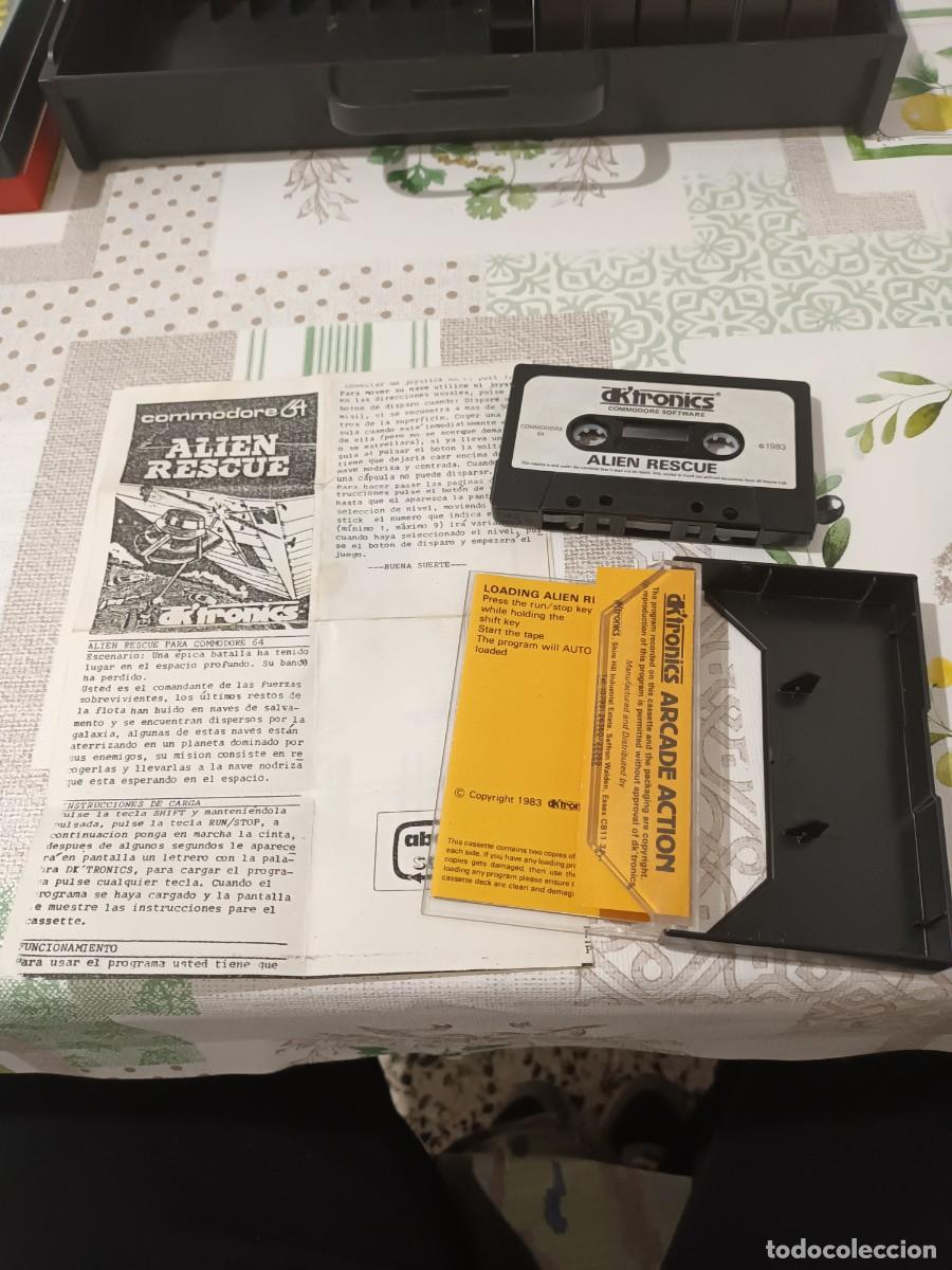 Videojuegos y consolas: Juego alien rescue commodore 64 - Foto 3