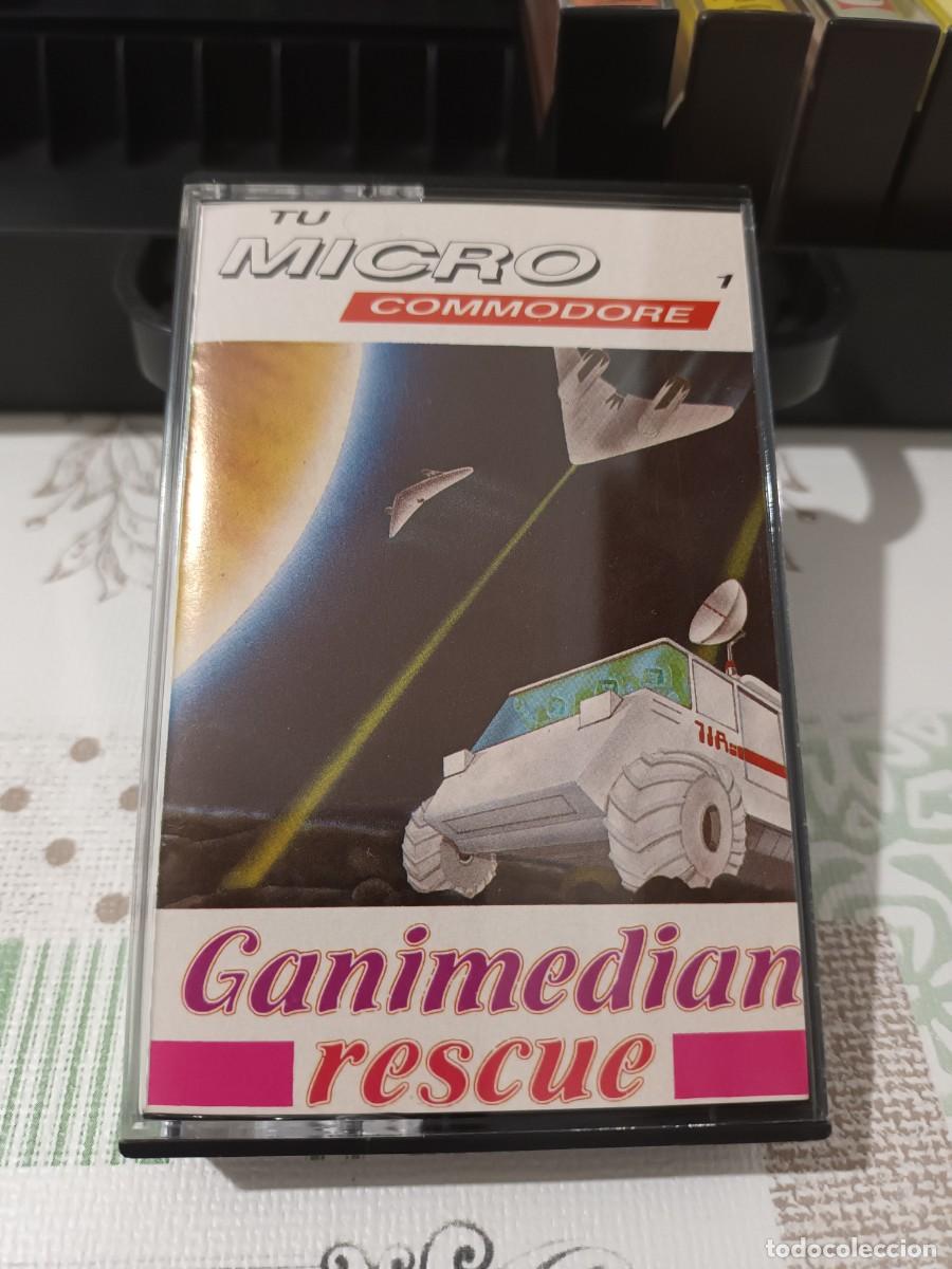 Videojuegos y consolas: Juego Ganimedian rescue commodore - Foto 1
