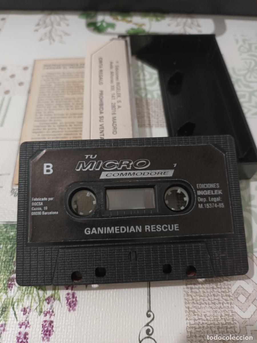 Videojuegos y consolas: Juego Ganimedian rescue commodore - Foto 3
