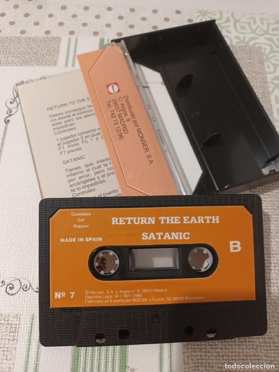 Videojuegos y consolas: Juego Return the earth satanic commodore - Foto 3