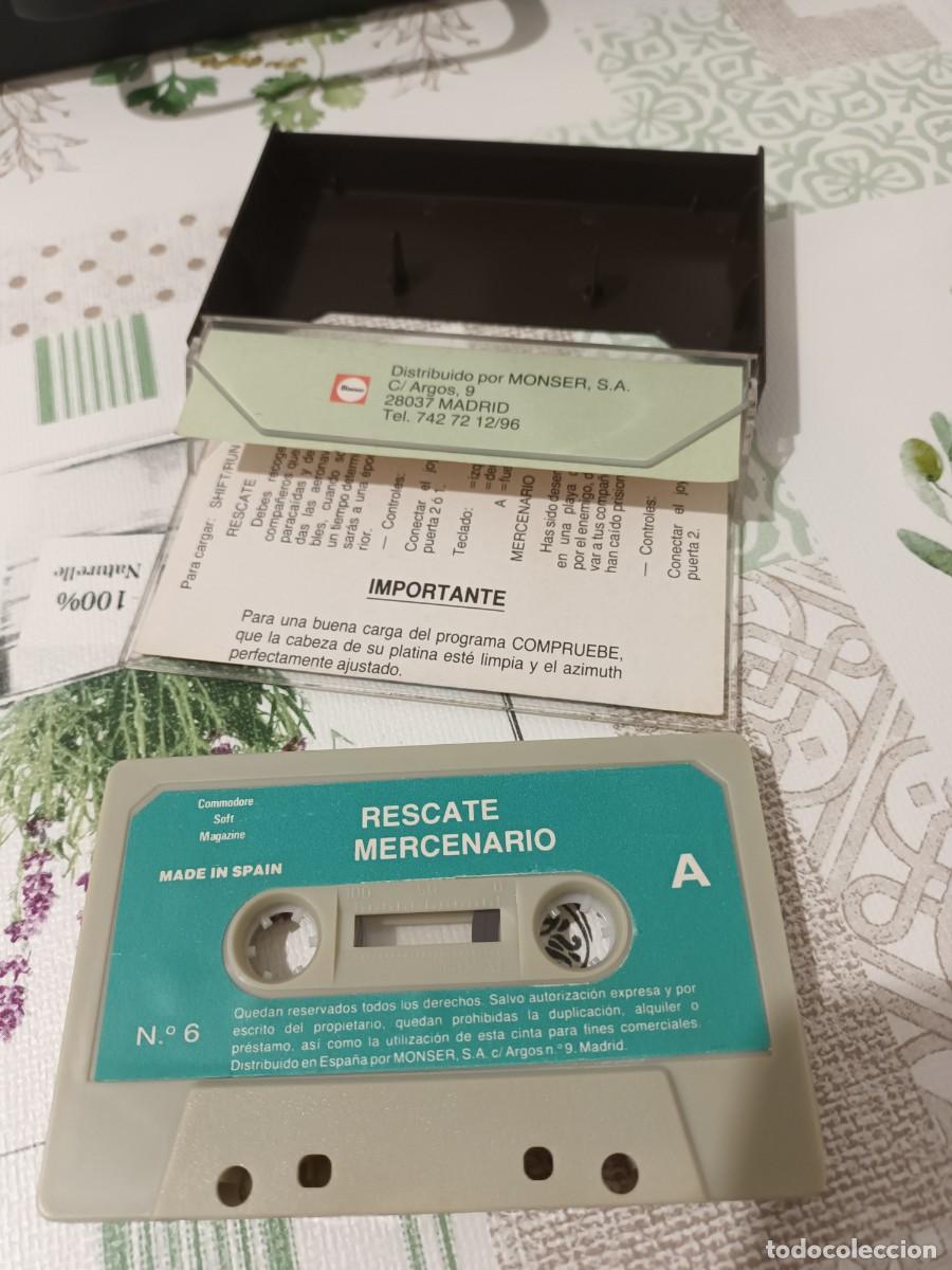 Videojuegos y consolas: Juego rescate mercenario commodore - Foto 2