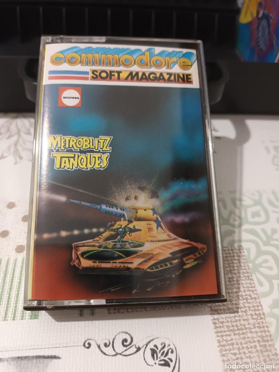 Videojuegos y consolas: Juego metrobliz tanques commodore - Foto 1