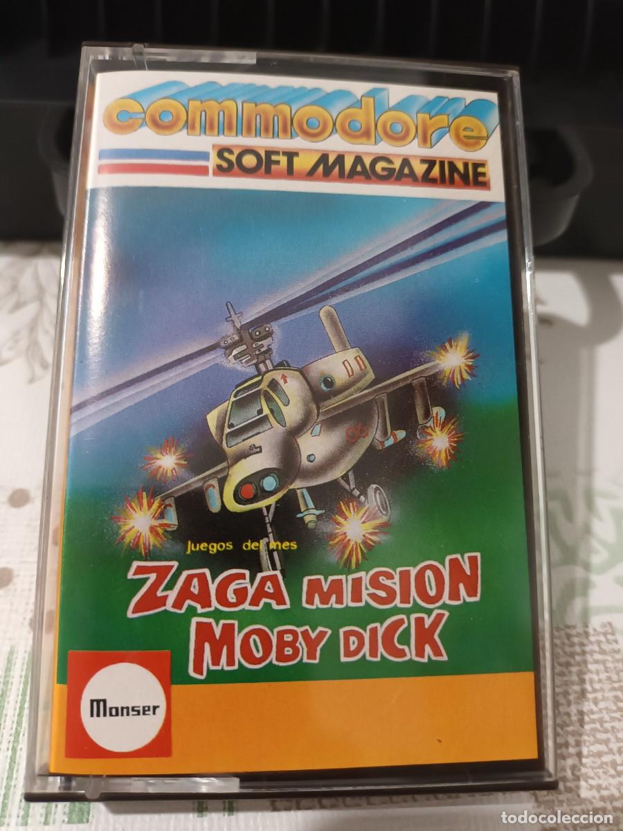 Videojuegos y consolas: Juego zaga mision y moby Dick commodore - Foto 1