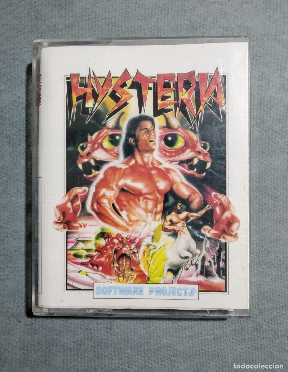 Videojuegos y consolas: HYSTERIA. SOFTWARE PROJECTS. COMMODORE 64 C64. &iexcl;FUNCIONANDO! - Foto 1