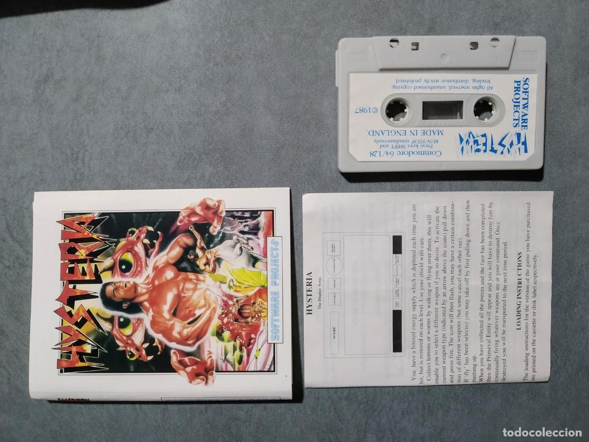 Videojuegos y consolas: HYSTERIA. SOFTWARE PROJECTS. COMMODORE 64 C64. &iexcl;FUNCIONANDO! - Foto 4