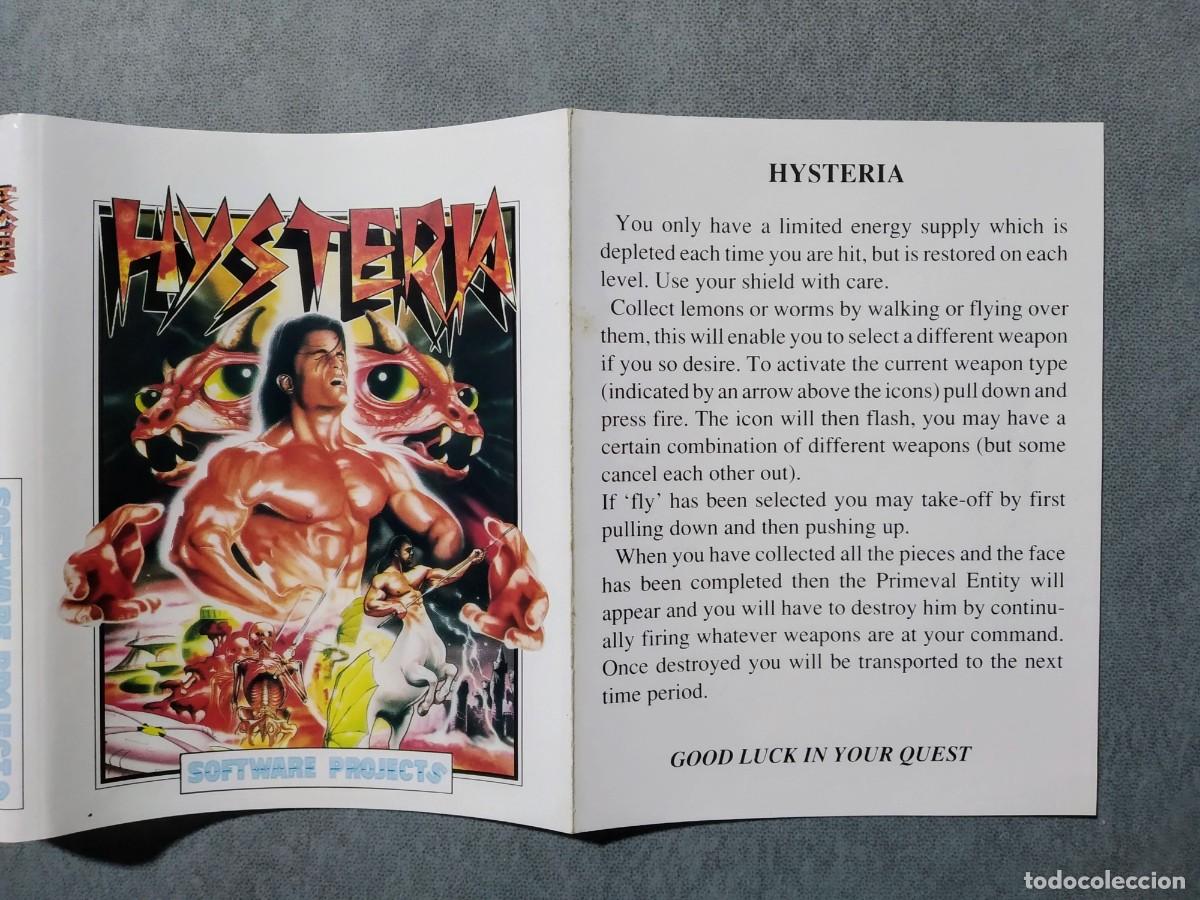 Videojuegos y consolas: HYSTERIA. SOFTWARE PROJECTS. COMMODORE 64 C64. &iexcl;FUNCIONANDO! - Foto 6