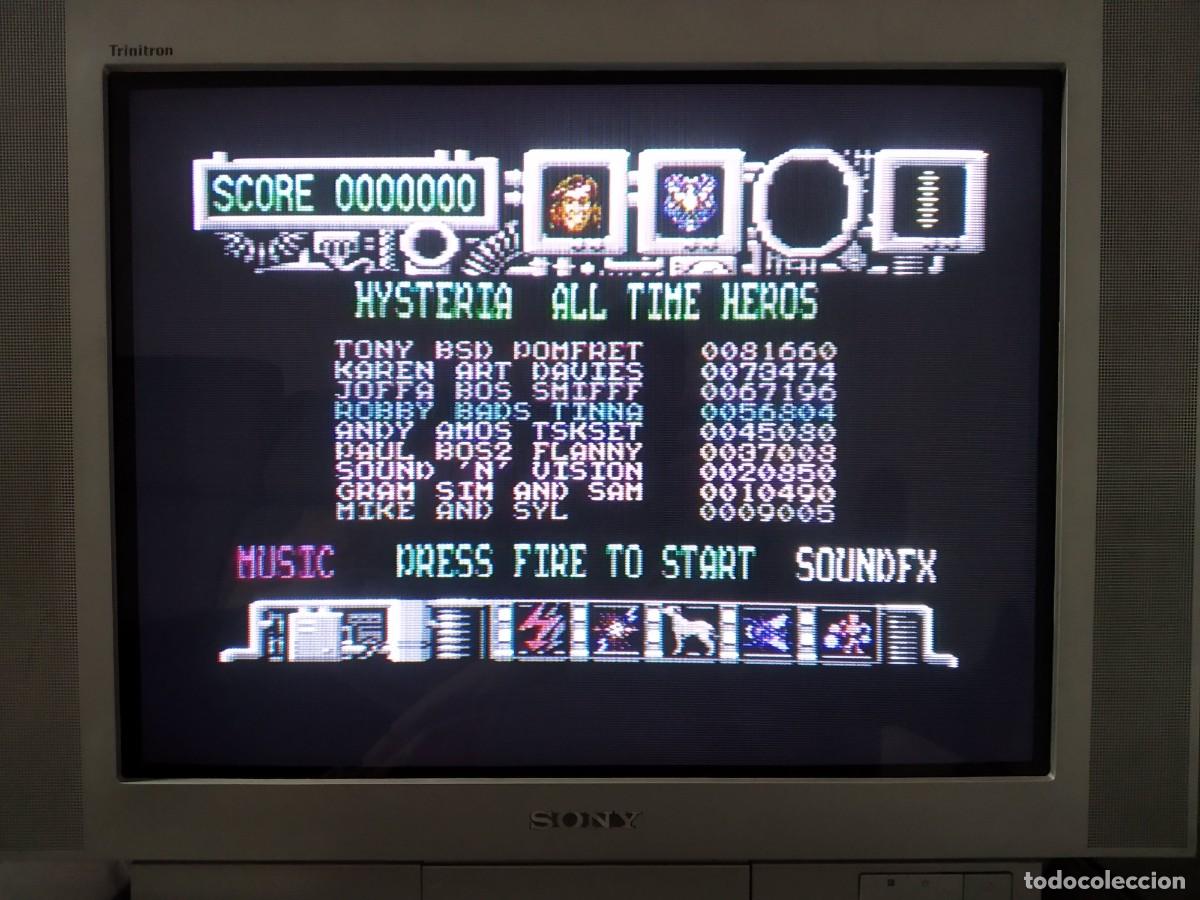 Videojuegos y consolas: HYSTERIA. SOFTWARE PROJECTS. COMMODORE 64 C64. &iexcl;FUNCIONANDO! - Foto 13
