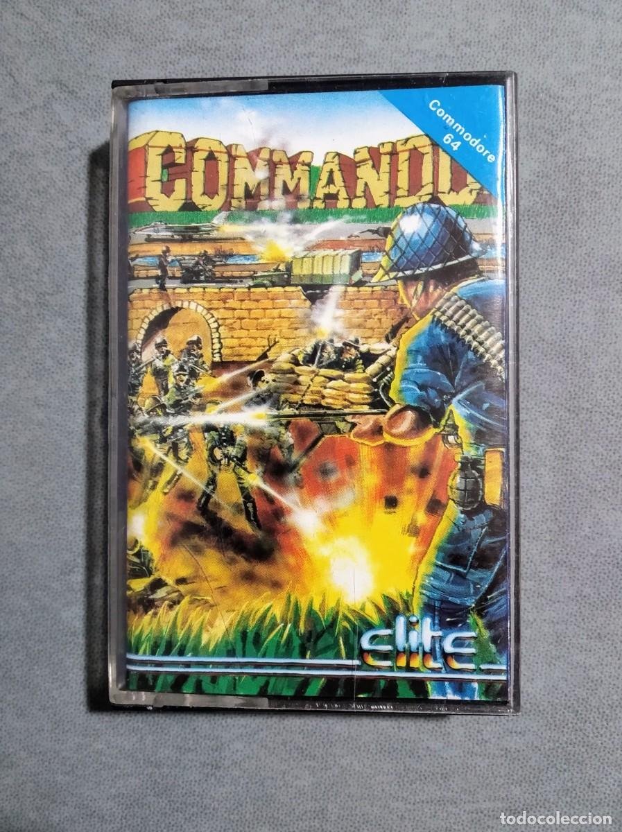 commando. capcom - elite. commodore 64 c64. ¡fu - Compra venta en ...