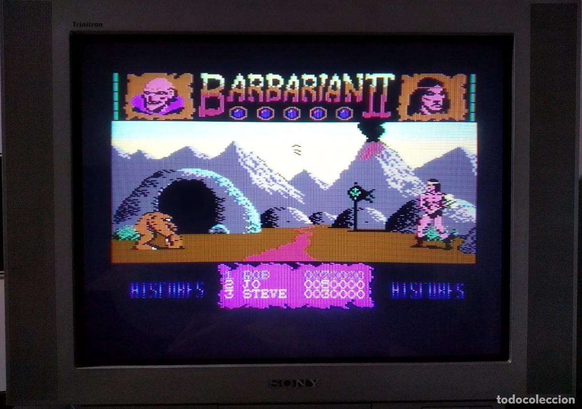 Videojuegos y consolas: BARBARIAN II (KIXX). PALACE SOFTWARE. COMMODORE 64 C64. &iexcl;FUNCIONANDO! - Foto 13