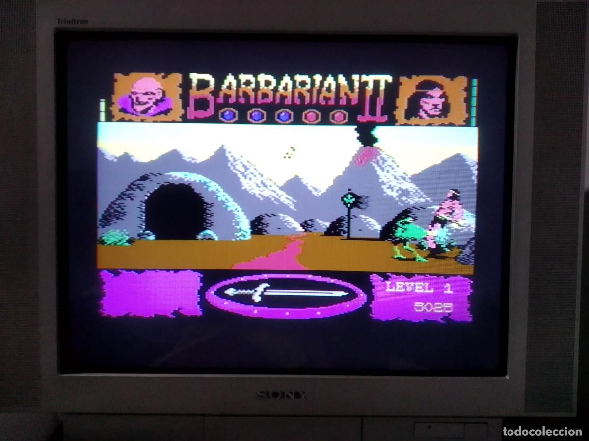 Videojuegos y consolas: BARBARIAN II (KIXX). PALACE SOFTWARE. COMMODORE 64 C64. &iexcl;FUNCIONANDO! - Foto 14