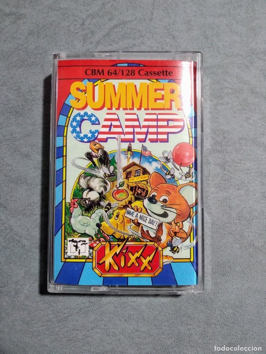 Videojuegos y consolas: SUMMER CAMP (KIXX). THALAMUS. COMMODORE 64 C64. &iexcl;FUNCIONANDO! - Foto 1