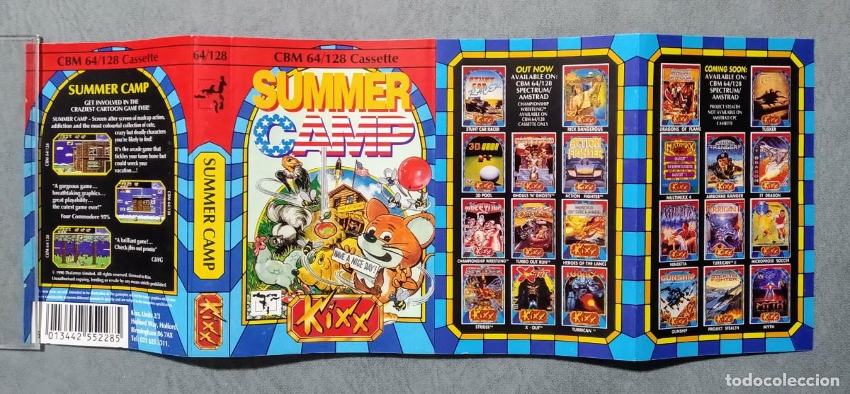 Videojuegos y consolas: SUMMER CAMP (KIXX). THALAMUS. COMMODORE 64 C64. &iexcl;FUNCIONANDO! - Foto 4