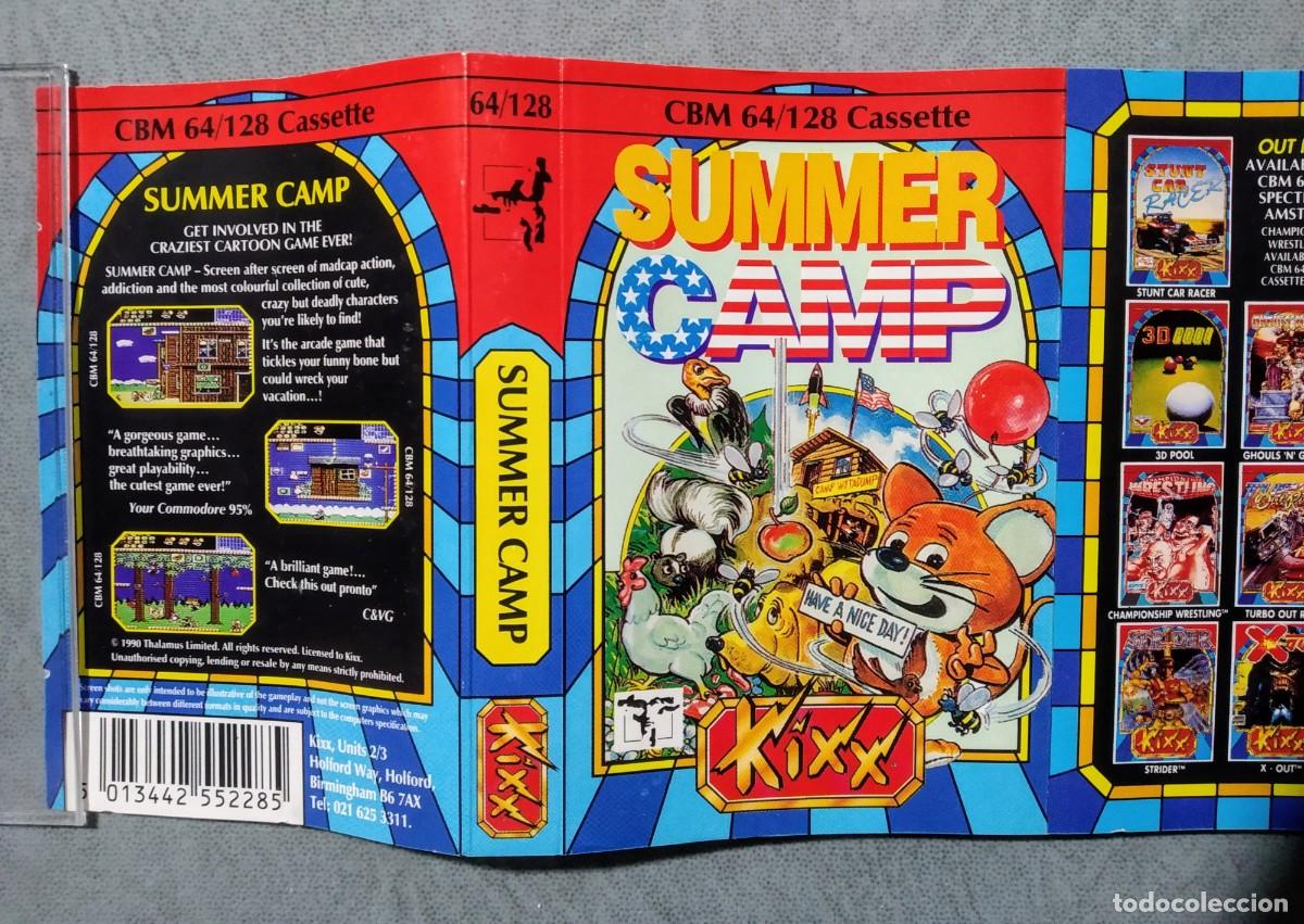 Videojuegos y consolas: SUMMER CAMP (KIXX). THALAMUS. COMMODORE 64 C64. &iexcl;FUNCIONANDO! - Foto 5