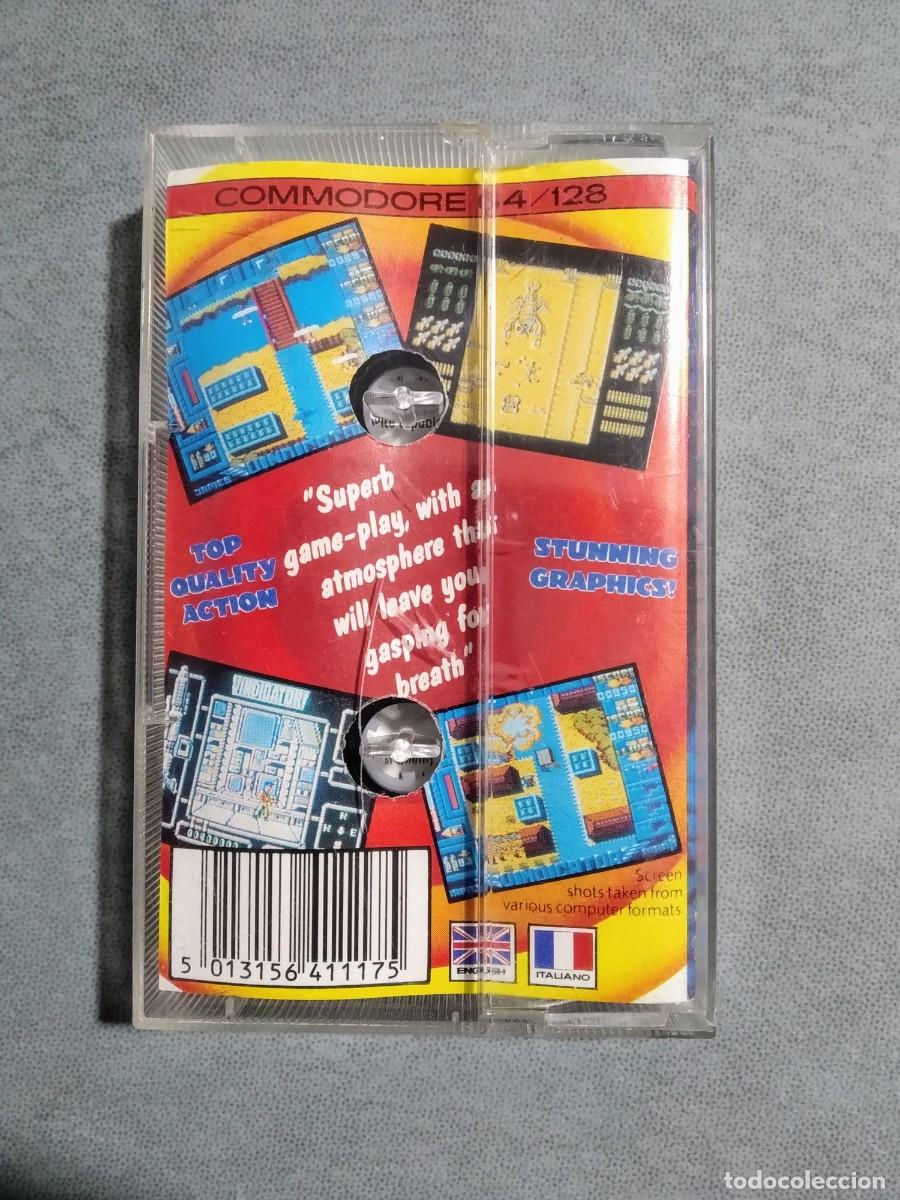 Videojuegos y consolas: THE VINDICATOR (THE HIT SQUAD). IMAGINE. COMMODORE 64 C64. &iexcl;FUNCIONANDO! - Foto 2