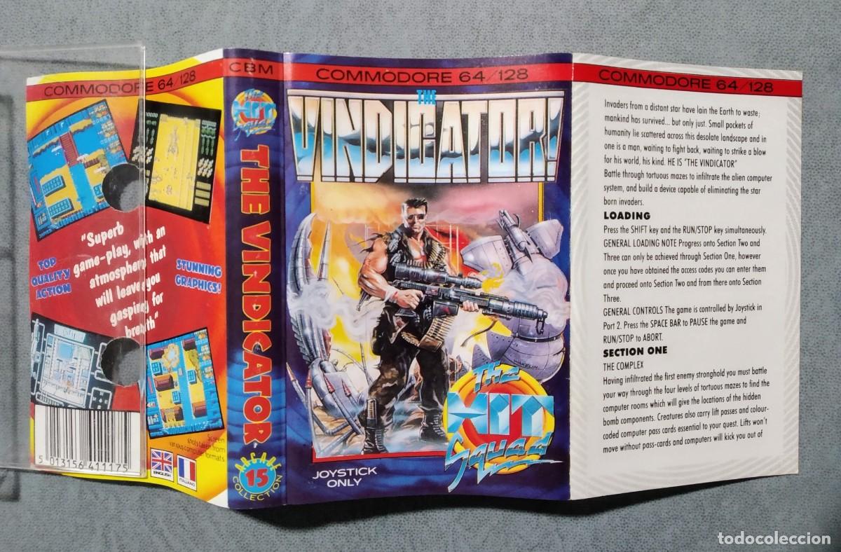 Videojuegos y consolas: THE VINDICATOR (THE HIT SQUAD). IMAGINE. COMMODORE 64 C64. &iexcl;FUNCIONANDO! - Foto 4