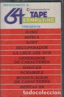 Videojuegos y consolas: TAPE 64 COMPUTING / COMMODORE 64 (SIN PROBAR) - Foto 1
