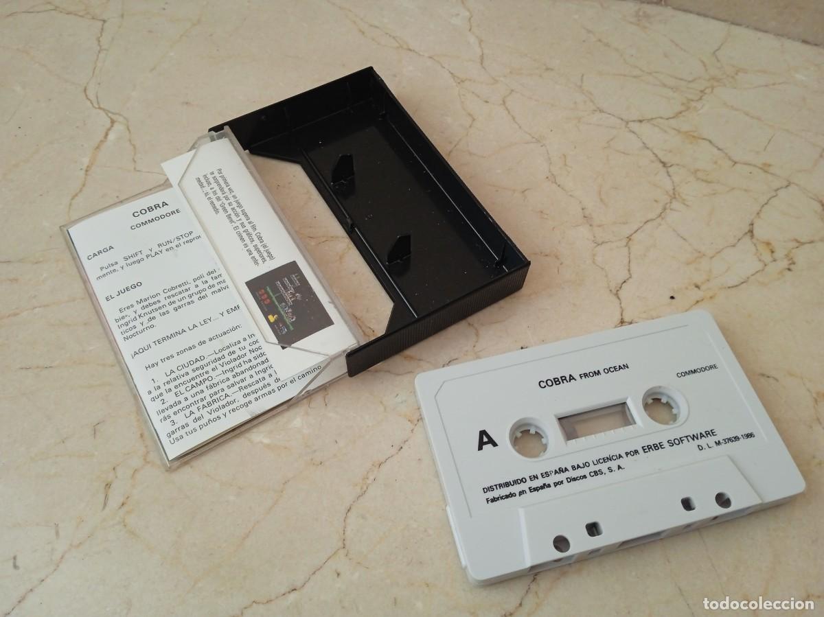 Videojuegos y consolas: Antiguo juego para Commodire. Stallone Cobra - Foto 2