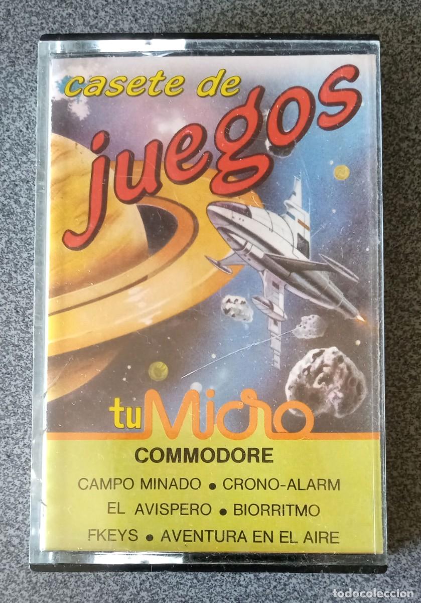 Videojuegos y consolas: Casete de juegos Commodore - Foto 1