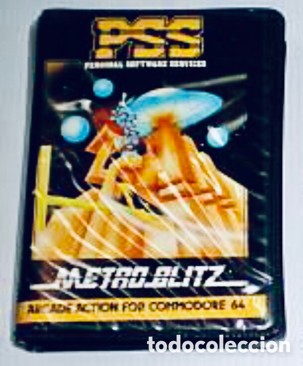 Videojuegos y consolas: Metro Blitz [PSS] [1983] [Commodore 64 C64] - Foto 1