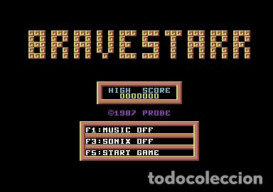 Videojuegos y consolas: BraveStarr [Go!] [1987] Probe Erbe Software [Commodore 64 C64] - Foto 4