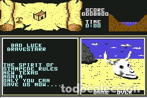 Videojuegos y consolas: BraveStarr [Go!] [1987] Probe Erbe Software [Commodore 64 C64] - Foto 9