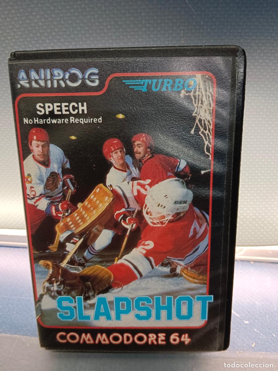 Videojuegos y consolas: videojuego Slapshot (Anirog 1985) Commodore C64 - Foto 1