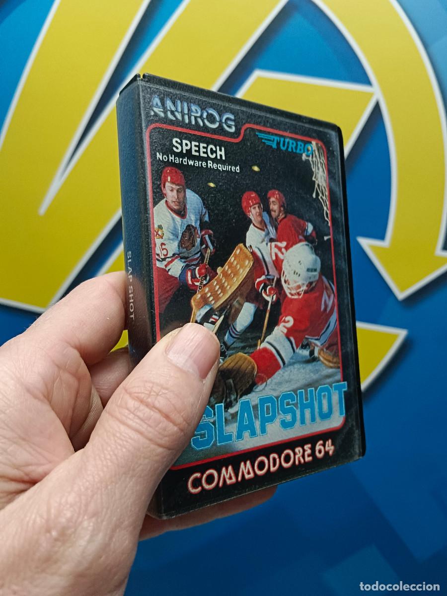 Videojuegos y consolas: videojuego Slapshot (Anirog 1985) Commodore C64 - Foto 2