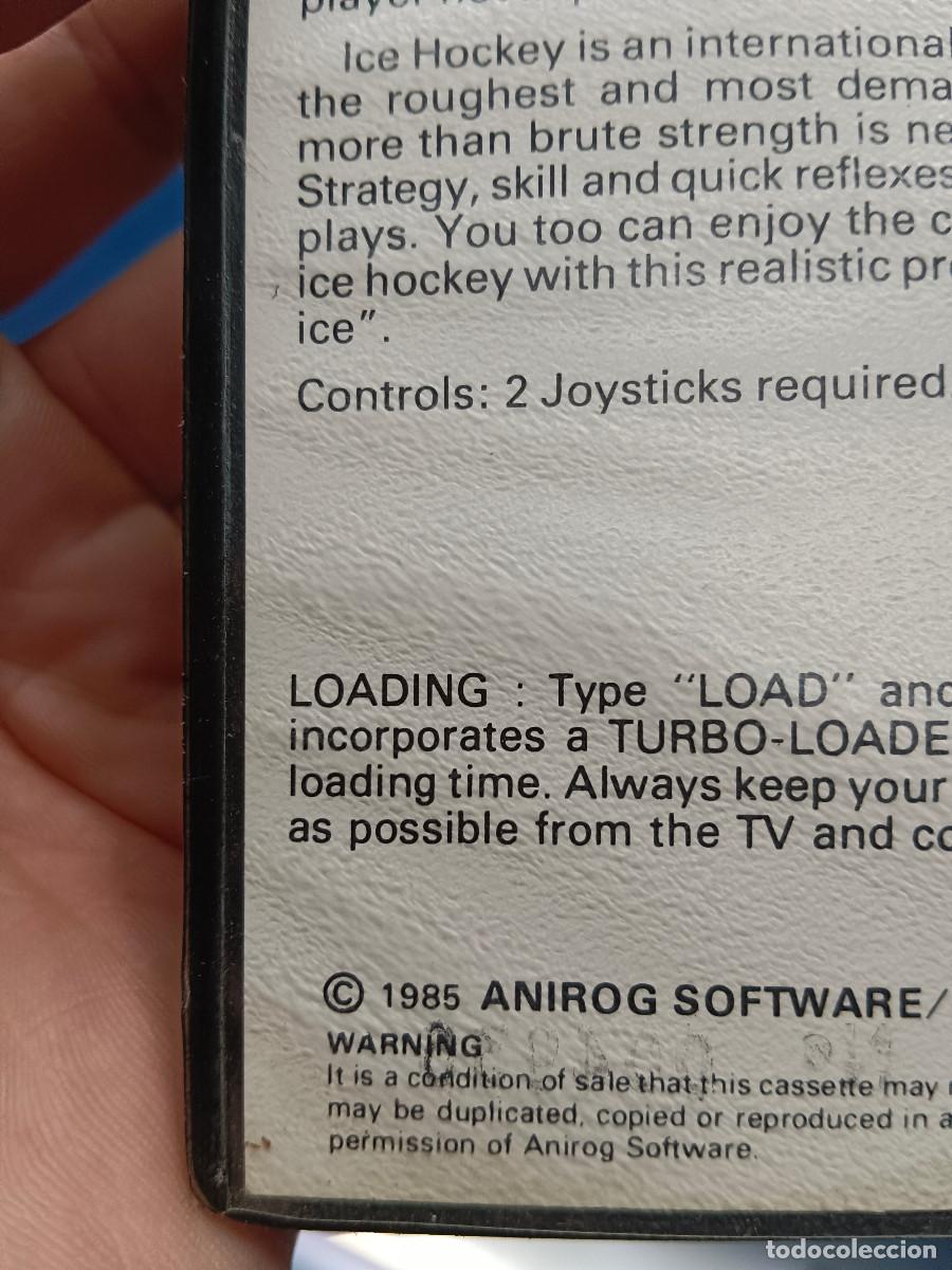 Videojuegos y consolas: videojuego Slapshot (Anirog 1985) Commodore C64 - Foto 6