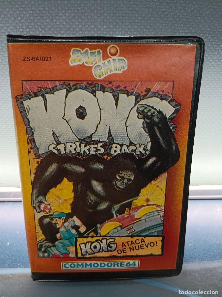 Videojuegos y consolas: Videojuego Commodore: Kong strikes back! (Kong ataca de nuevo) - Foto 1