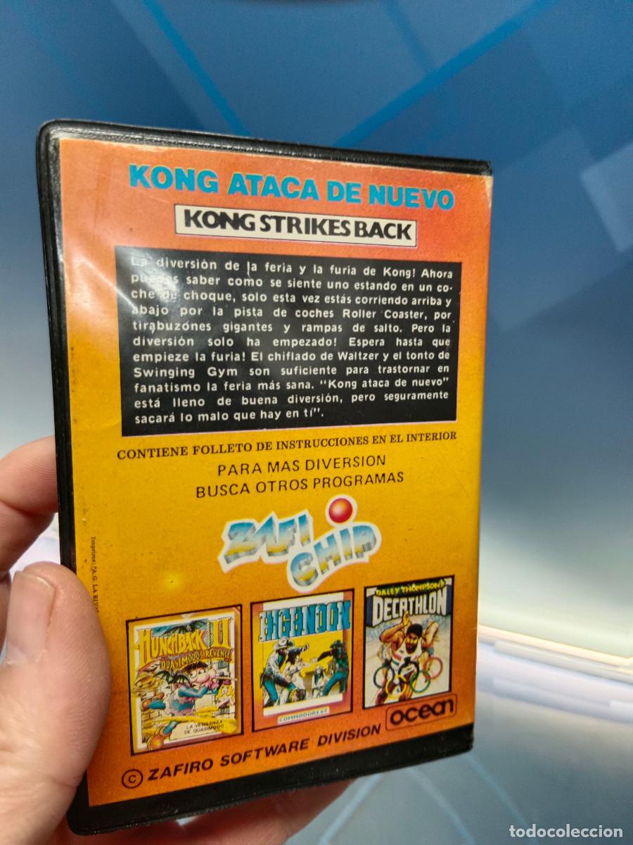 Videojuegos y consolas: Videojuego Commodore: Kong strikes back! (Kong ataca de nuevo) - Foto 3