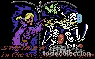 Videojuegos y consolas: Striker in the Crypts of Trogan [Simmer Software] 1992 Codemasters [Commodore 64 C64] - Foto 4
