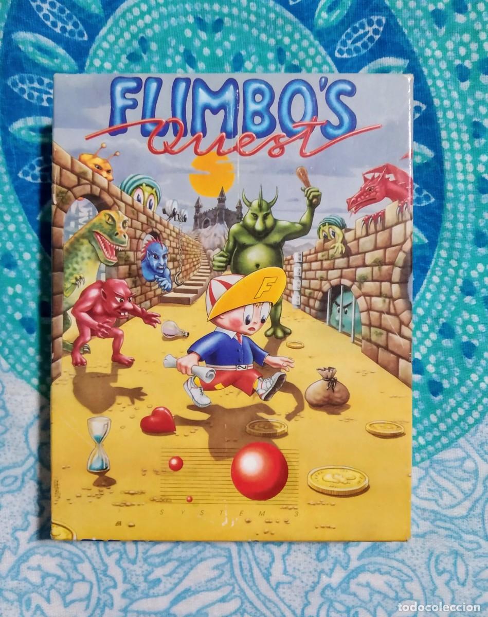 Videojuegos y consolas: FLIMBOS QUEST. SYSTEM 3. COMMODORE 64 C64. &iexcl;FUNCIONANDO! - Foto 1