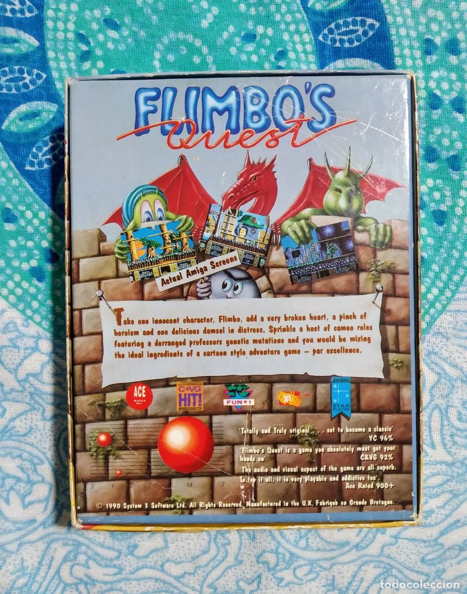 Videojuegos y consolas: FLIMBOS QUEST. SYSTEM 3. COMMODORE 64 C64. &iexcl;FUNCIONANDO! - Foto 2