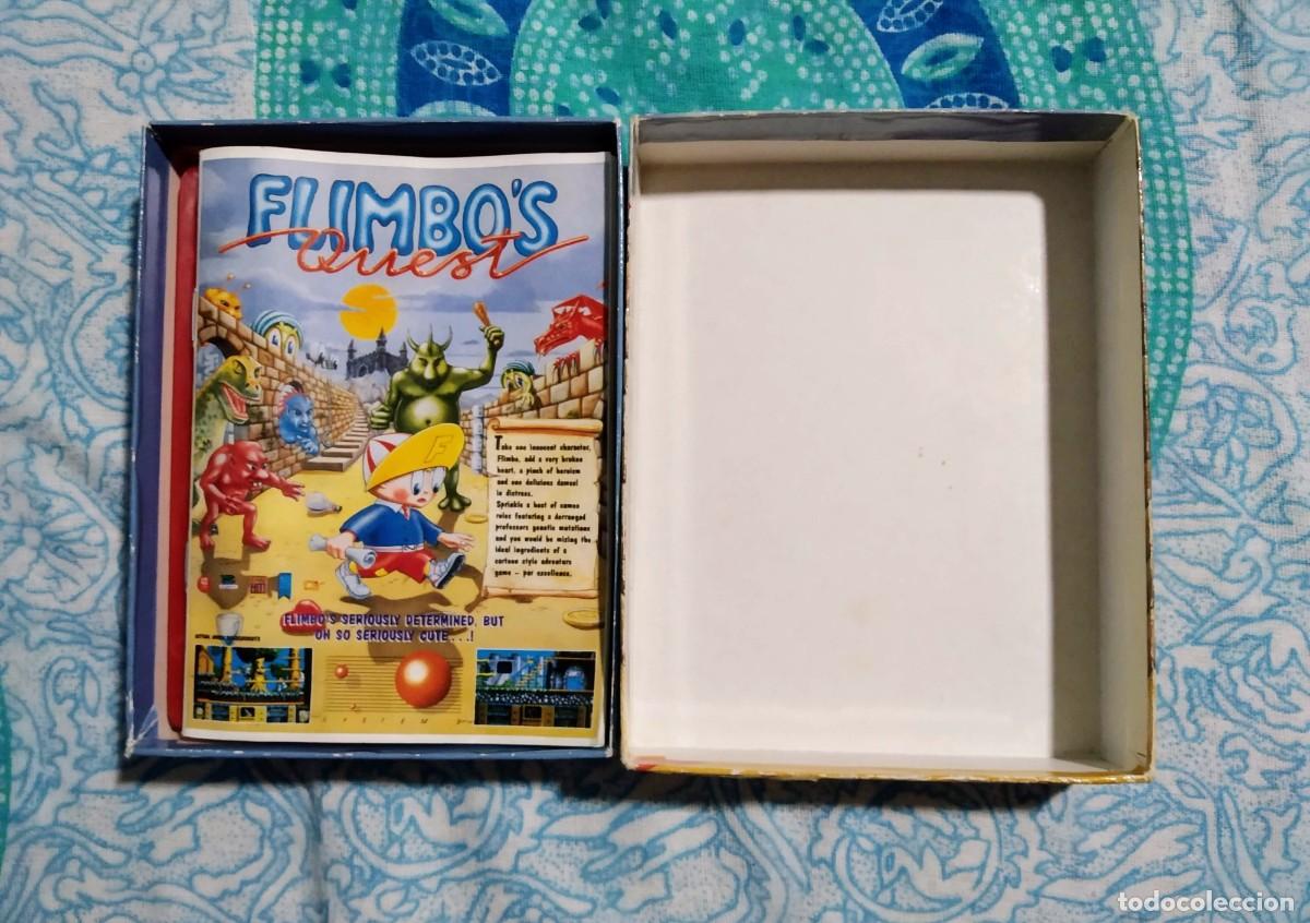 Videojuegos y consolas: FLIMBOS QUEST. SYSTEM 3. COMMODORE 64 C64. &iexcl;FUNCIONANDO! - Foto 7