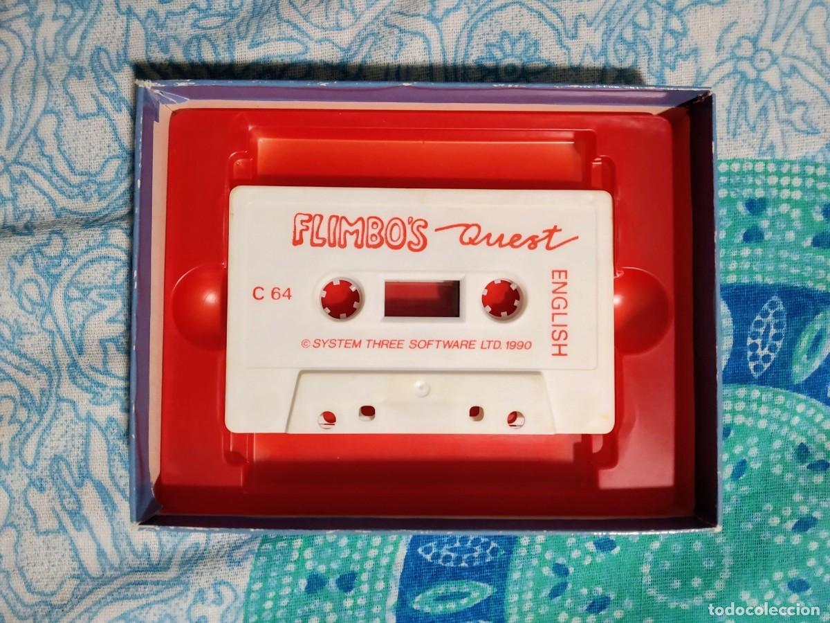 Videojuegos y consolas: FLIMBOS QUEST. SYSTEM 3. COMMODORE 64 C64. &iexcl;FUNCIONANDO! - Foto 8