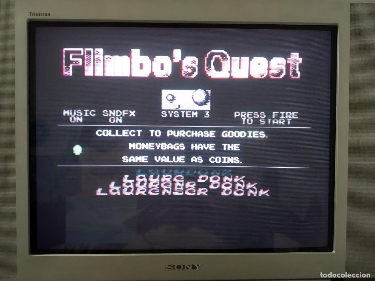 Videojuegos y consolas: FLIMBOS QUEST. SYSTEM 3. COMMODORE 64 C64. &iexcl;FUNCIONANDO! - Foto 17