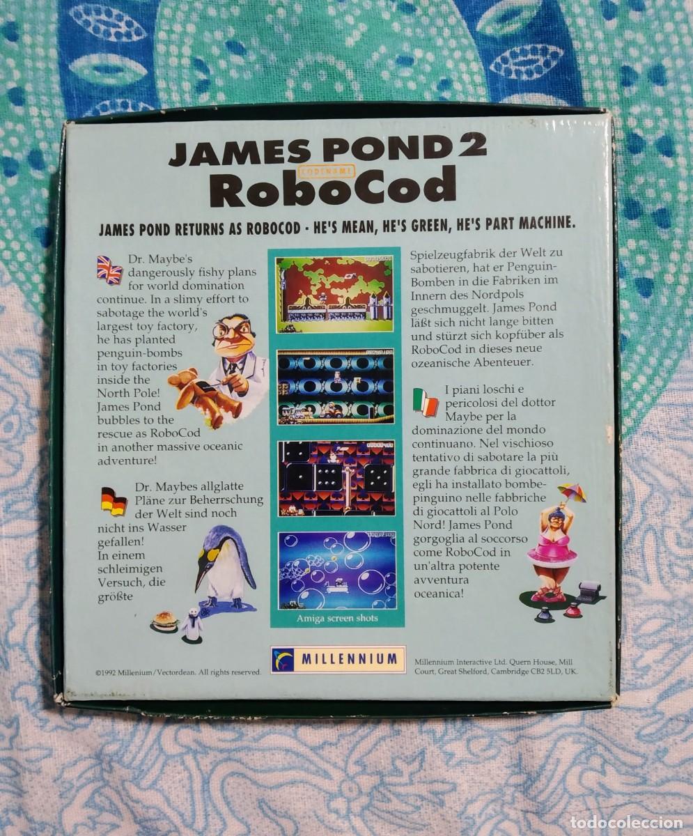 Videojuegos y consolas: JAMES POND 2: CODENAME ROBOCOD. MILLENNIUM. COMMODORE 64 C64. &iexcl;FUNCIONANDO! - Foto 2