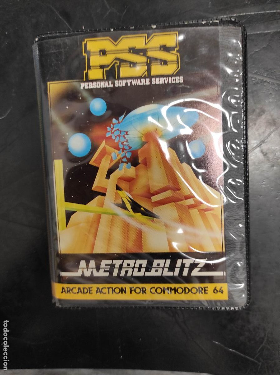 Videojuegos y consolas: Metro Blitz [PSS] [1983] [Commodore 64 C64] - Foto 1