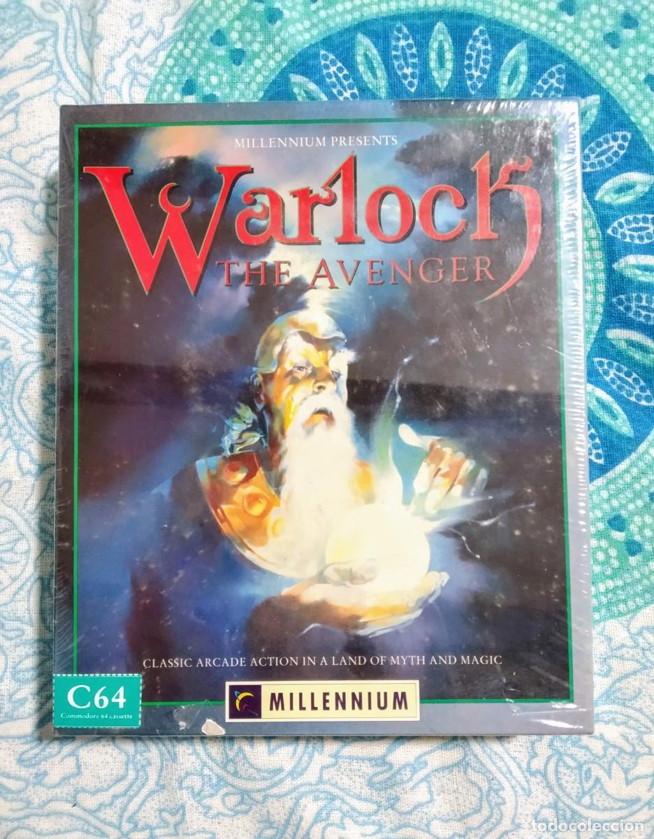 Videojuegos y consolas: WARLOCK: THE AVENGER. MILLENNIUM. COMMODORE 64 C64. &iexcl;NUEVO Y SELLADO! - Foto 1