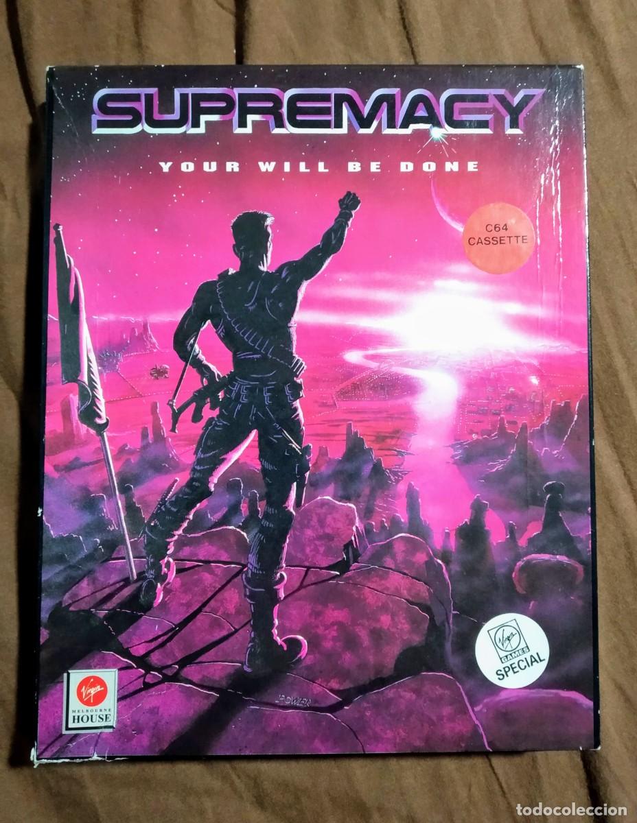 Videojuegos y consolas: SUPREMACY. MELBOURNE HOUSE. COMMODORE 64 C64. &iexcl;FUNCIONANDO! - Foto 1