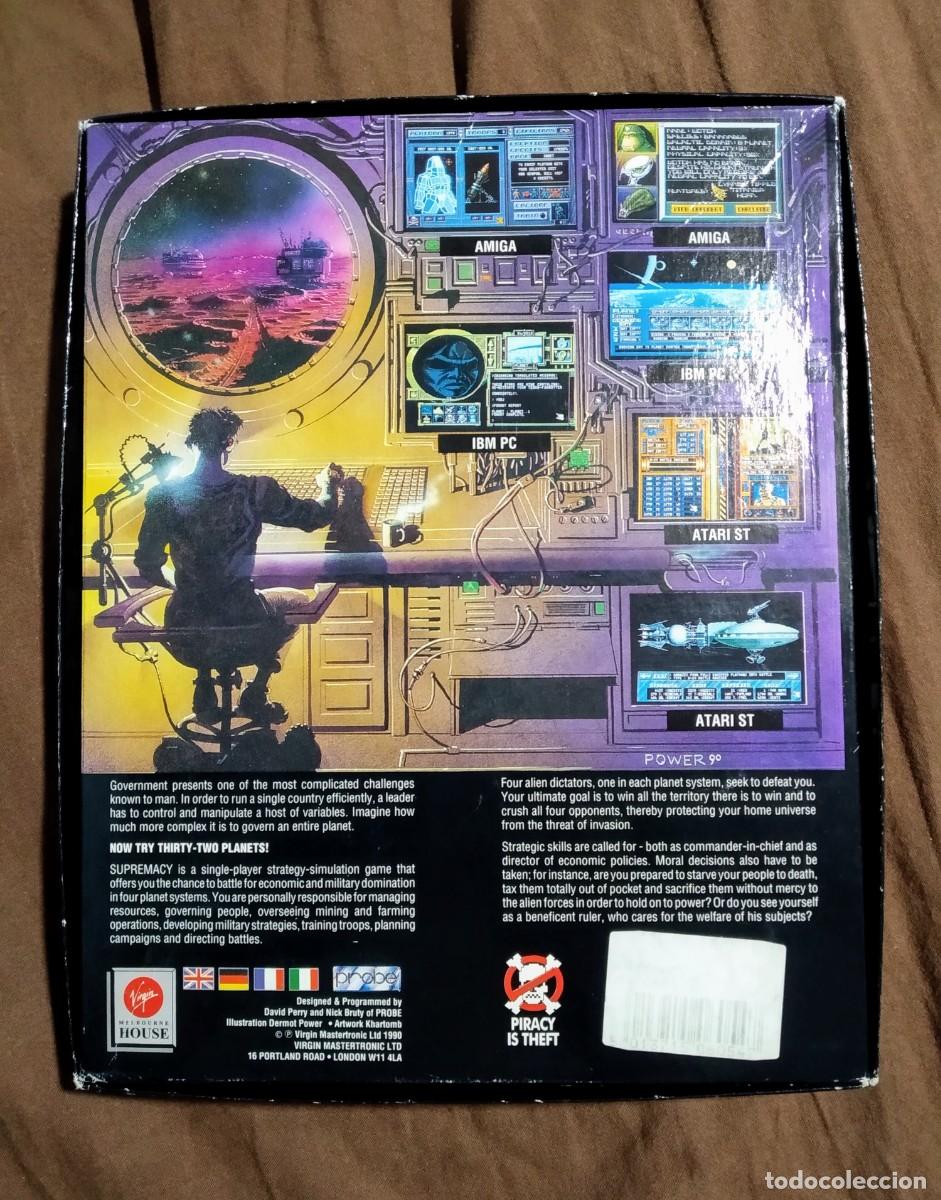 Videojuegos y consolas: SUPREMACY. MELBOURNE HOUSE. COMMODORE 64 C64. &iexcl;FUNCIONANDO! - Foto 2