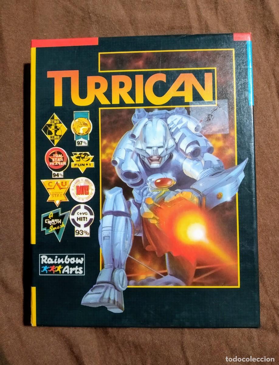 Videojuegos y consolas: TURRICAN. RAINBOW ARTS. COMMODORE 64 C64. &iexcl;FUNCIONANDO! - Foto 1