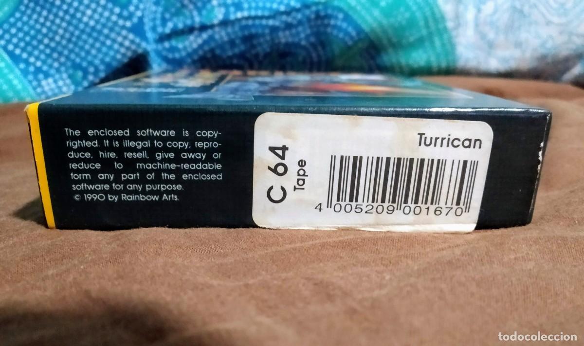 Videojuegos y consolas: TURRICAN. RAINBOW ARTS. COMMODORE 64 C64. &iexcl;FUNCIONANDO! - Foto 6