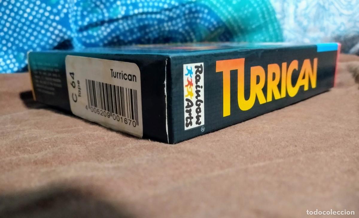 Videojuegos y consolas: TURRICAN. RAINBOW ARTS. COMMODORE 64 C64. &iexcl;FUNCIONANDO! - Foto 7