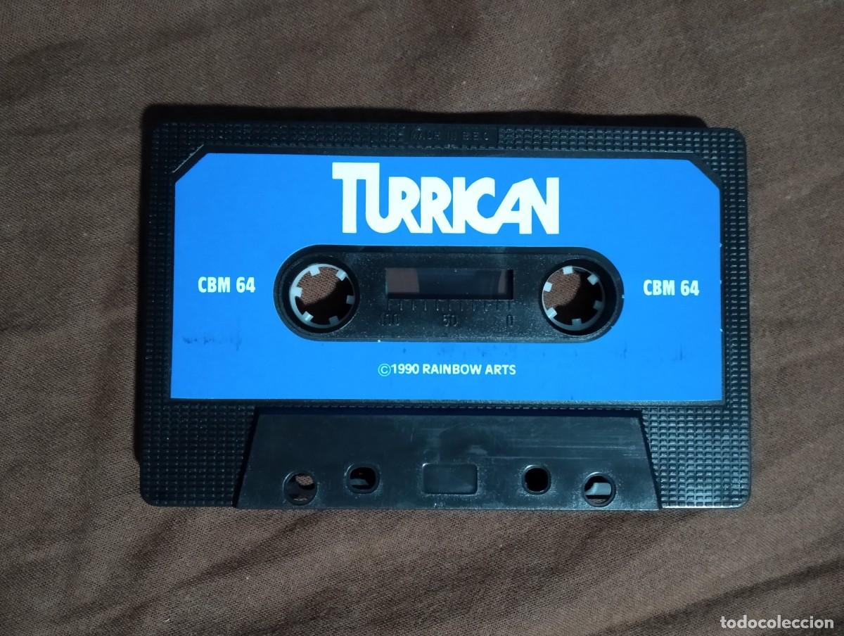 Videojuegos y consolas: TURRICAN. RAINBOW ARTS. COMMODORE 64 C64. &iexcl;FUNCIONANDO! - Foto 13