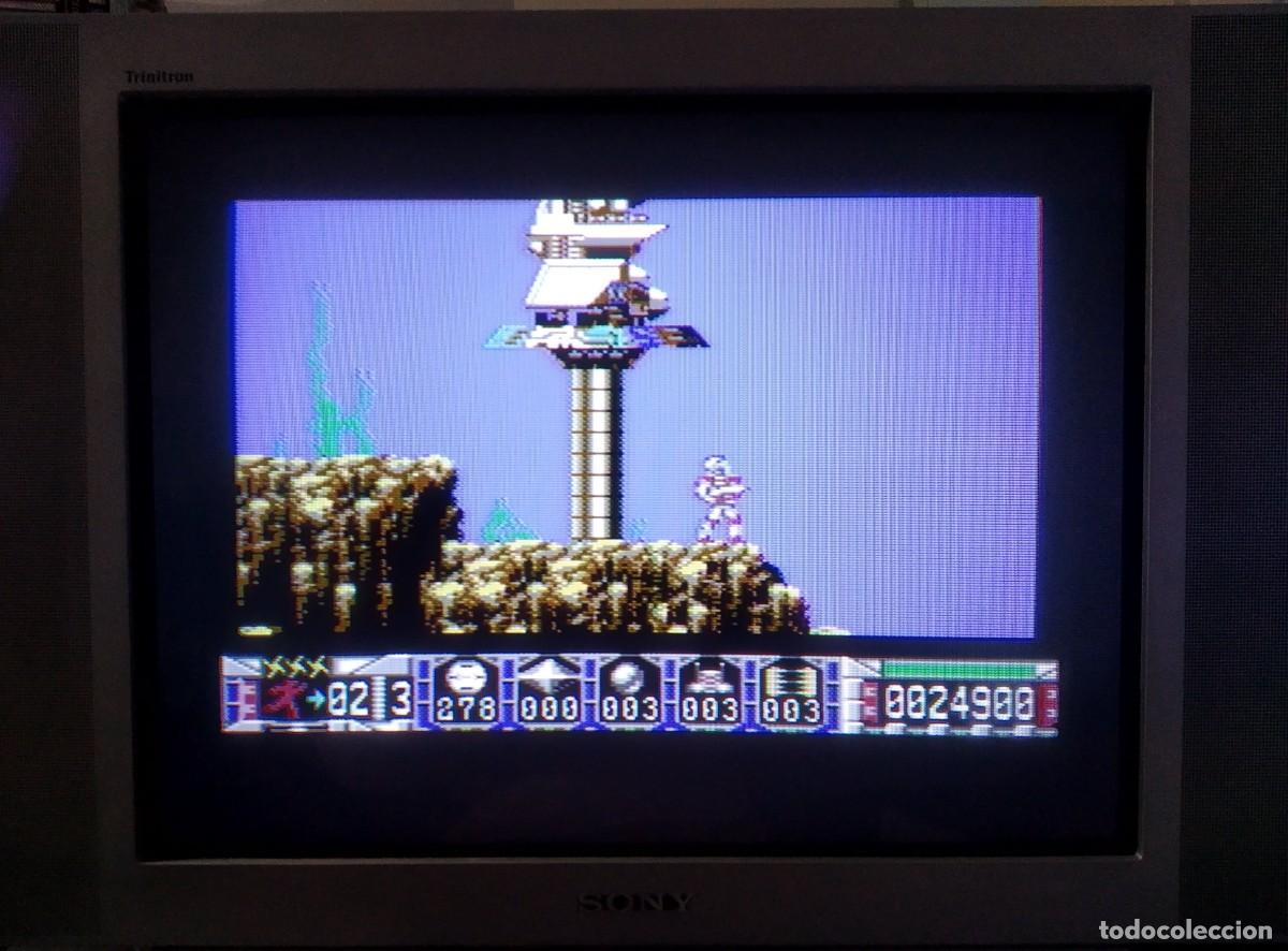 Videojuegos y consolas: TURRICAN. RAINBOW ARTS. COMMODORE 64 C64. &iexcl;FUNCIONANDO! - Foto 19