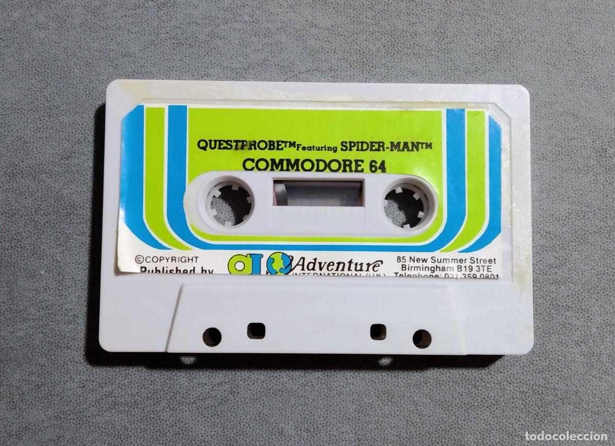 Videojuegos y consolas: QUESTPROBE FEATURING SPIDER-MAN SPIDERMAN. COMMODORE 64 C64. &iexcl;FUNCIONANDO! - Foto 8