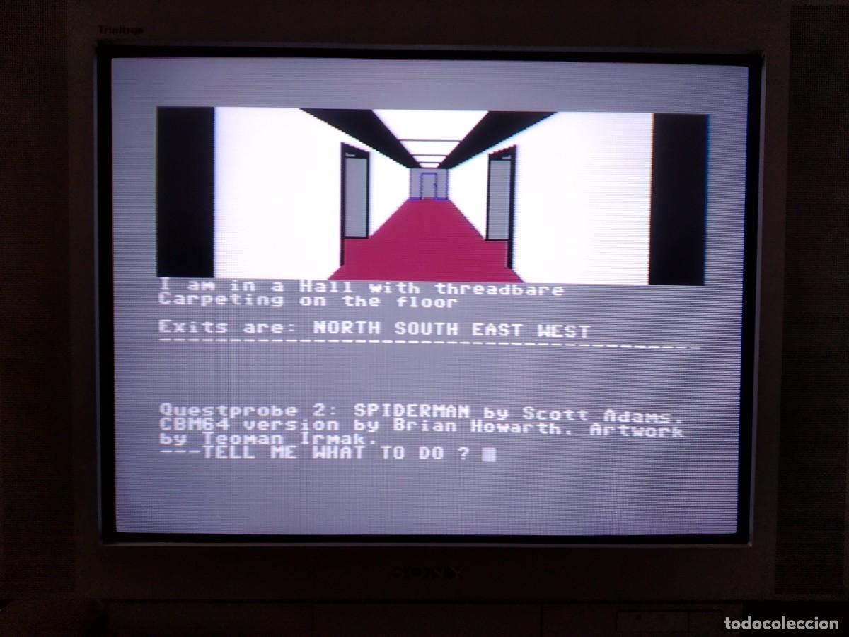 Videojuegos y consolas: QUESTPROBE FEATURING SPIDER-MAN SPIDERMAN. COMMODORE 64 C64. &iexcl;FUNCIONANDO! - Foto 13